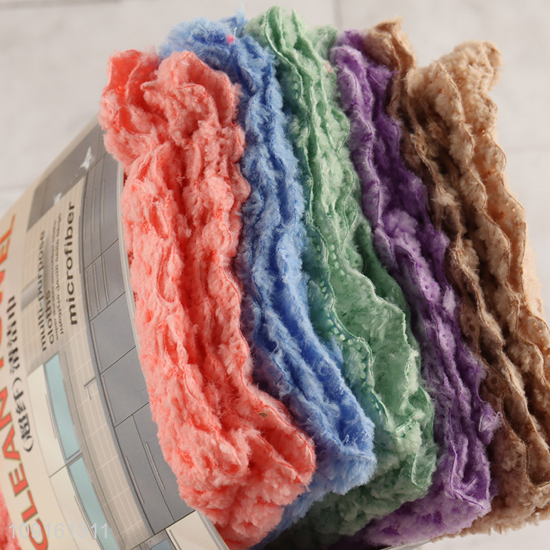 Popular products multicolor microfiber soft cleaning towel