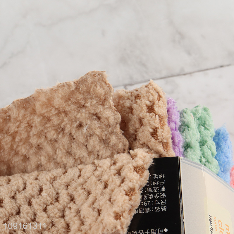 Popular products multicolor microfiber soft cleaning towel