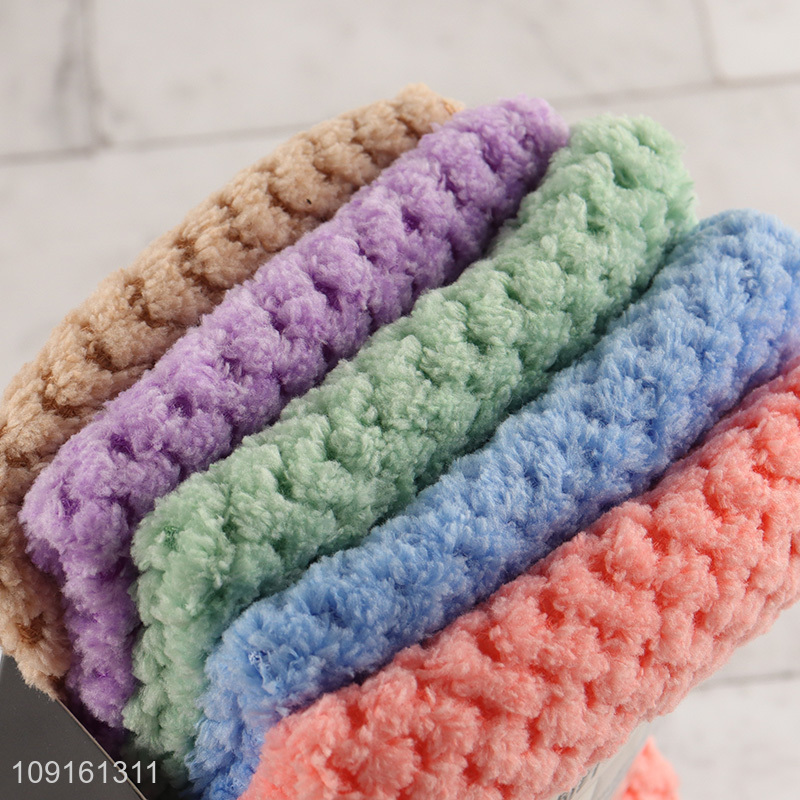 Popular products multicolor microfiber soft cleaning towel