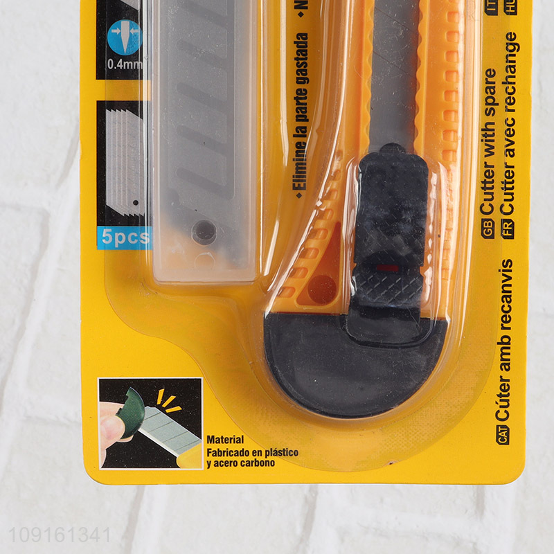 Good Quality Heavy Duty Utility Knife Retractable Box Cutter Paper Knife