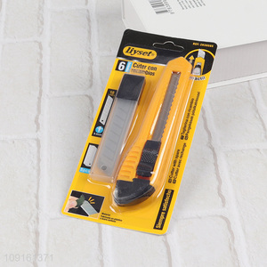 New Product Utility Knife Box Cutter Paper Knife for Home Office School