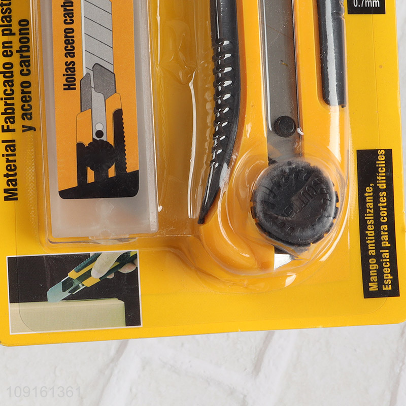 Hot Selling Retractable Utility Knife Snap-Off Box Cutter Paper Knife