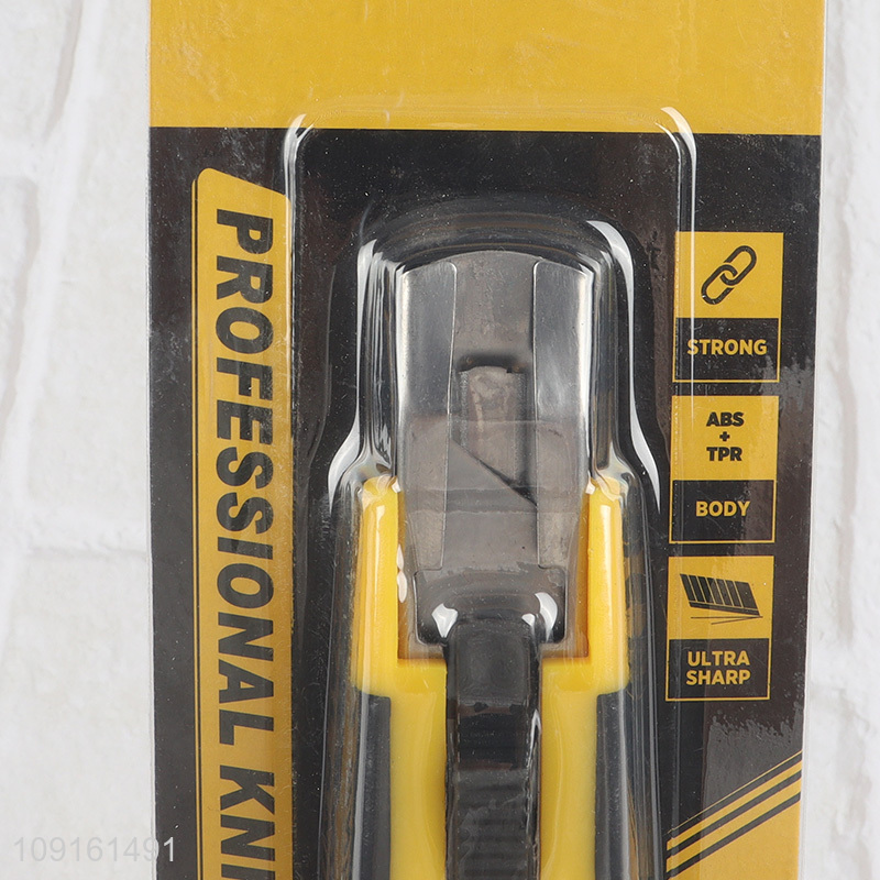 China Imports Heavy Duty Retractable Utility Knife Box Cutter for Paper