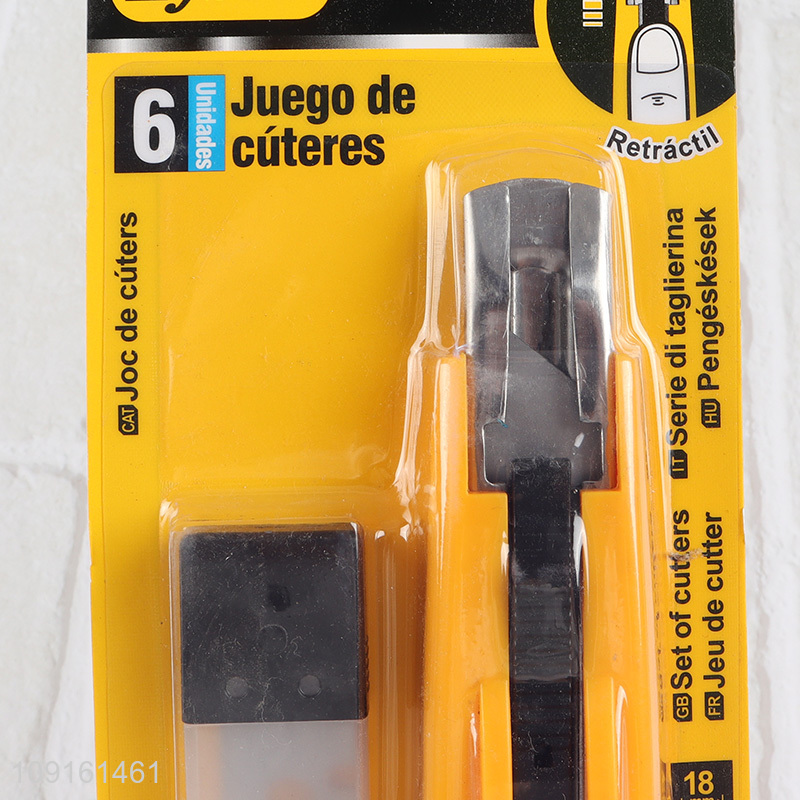 Online Wholesale Retractable Utility Knife Snap-Off Box Cutter Paper Knife