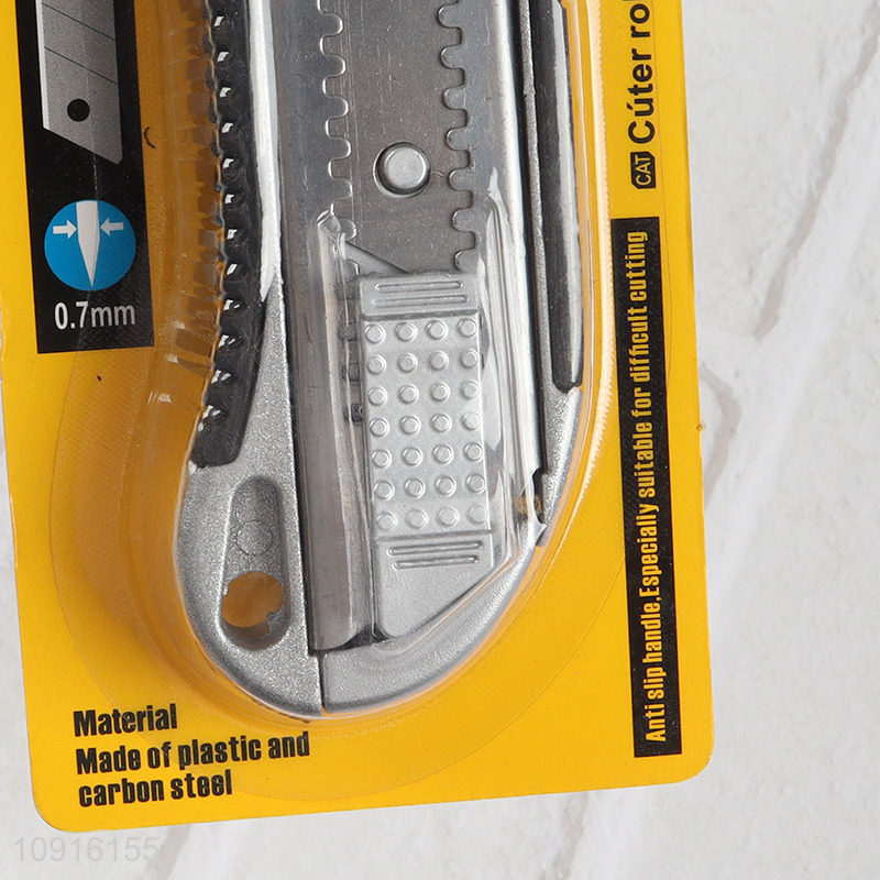 New Product Utility Knife Paper Knife Retractable Box Cutter for Carton