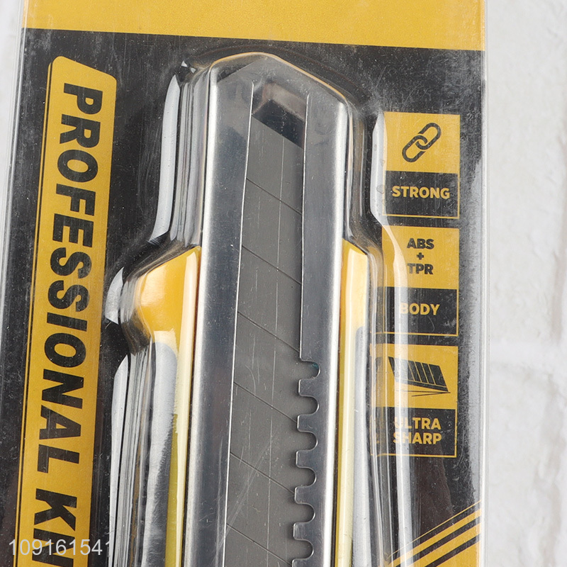 Hot Selling Heavy Duty Utility Knife Retractable Box Cutter Paper Knife