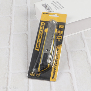 Hot Selling Heavy Duty Utility Knife Retractable Box Cutter Paper Knife