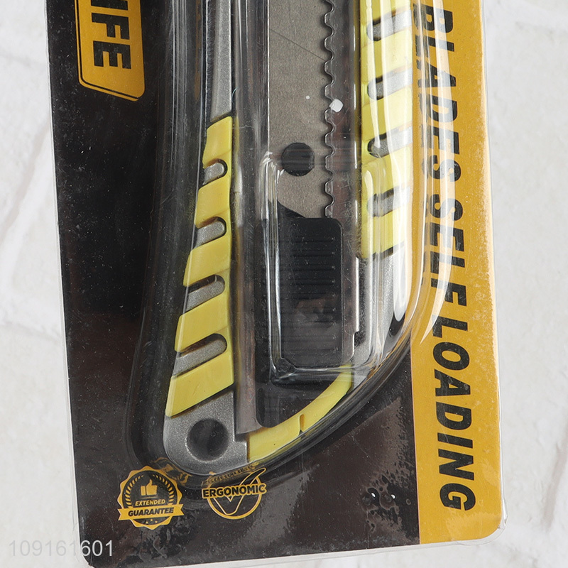 China Wholesale Utility Knife Box Snap-Off Cutter for Carton Cardboard Paper