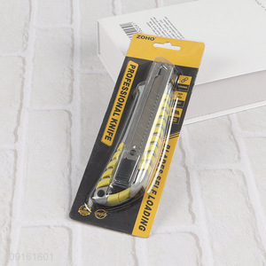 China Wholesale Utility Knife Box Snap-Off Cutter for Carton Cardboard Paper