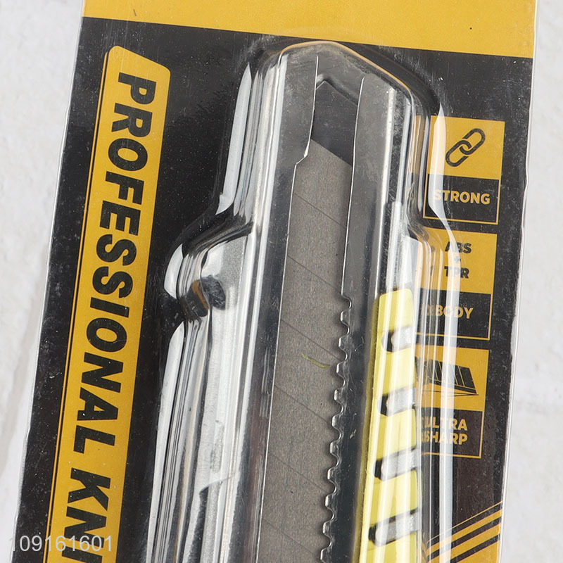 China Wholesale Utility Knife Box Snap-Off Cutter for Carton Cardboard Paper