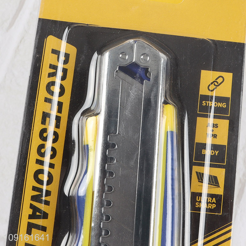 New Product Heavy Duty Utility Knife Retractable Box Cutter Paper Knife