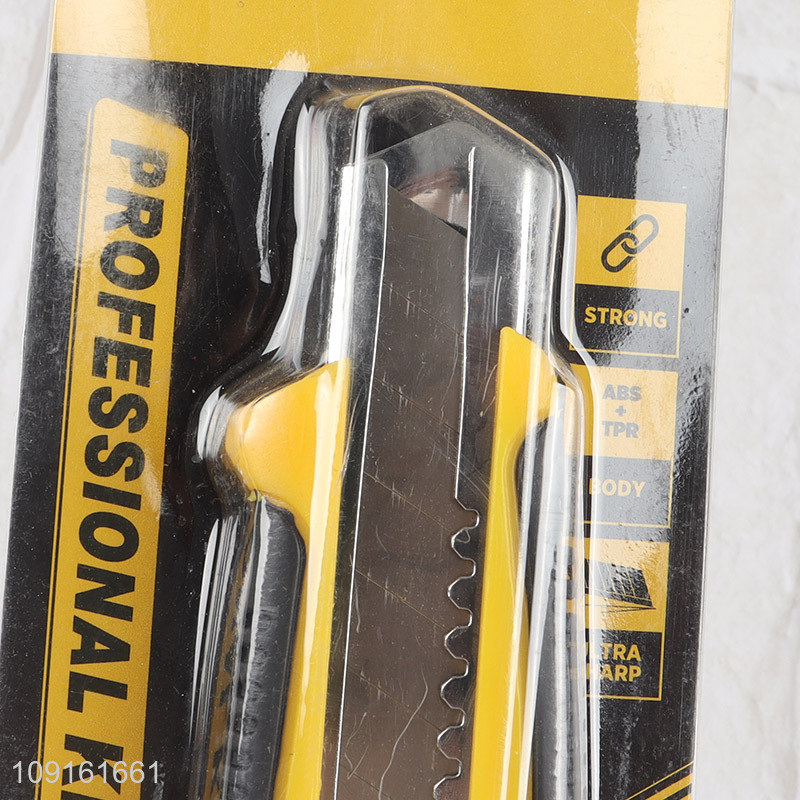 Factory Price Retractable Utility Knife Snap-Off Box Cutter Paper Knife