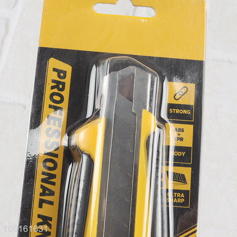 Hot Selling Retractable Utility Knife Box Cutter for Cardboard Foam Board