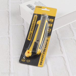 Factory Price Retractable Utility Knife Snap-Off Box Cutter Paper Knife