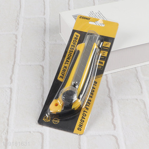 Hot Selling Retractable Utility Knife Box Cutter for Cardboard Foam Board