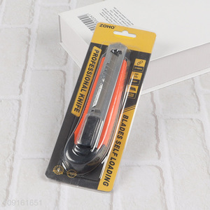 High Quality Utility Knife Paper Knife Retractable Box Cutter for Carton