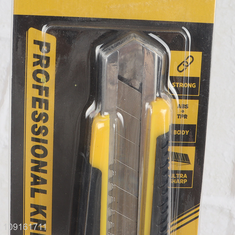 New Arrival Retractable Utility Knife Box Cutter for Paper Plastic Leather