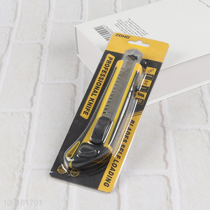 Good Quality Utility Knife Box Snap-Off Cutter for Carton Cardboard Paper