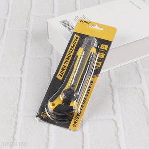 Factory Supply Retractable Utility Knife Snap-Off Box Cutter for Cardboard