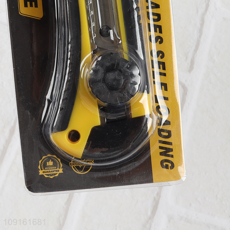 Factory Supply Retractable Utility Knife Snap-Off Box Cutter for Cardboard