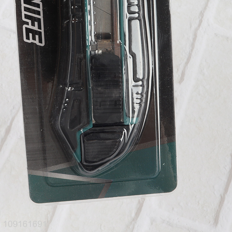 China Wholesale Heavy Duty Retractable Utility Knife Box Cutter for Paper