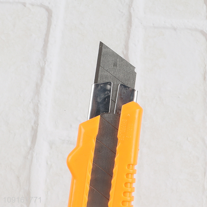 China Imports Retractable Utility Knife Snap-Off Box Cutter Paper Knife