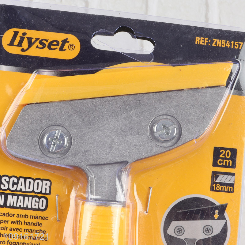 Wholesale Heavy Duty Window Glass Tile Scraper Cleaner with Plastic Handle