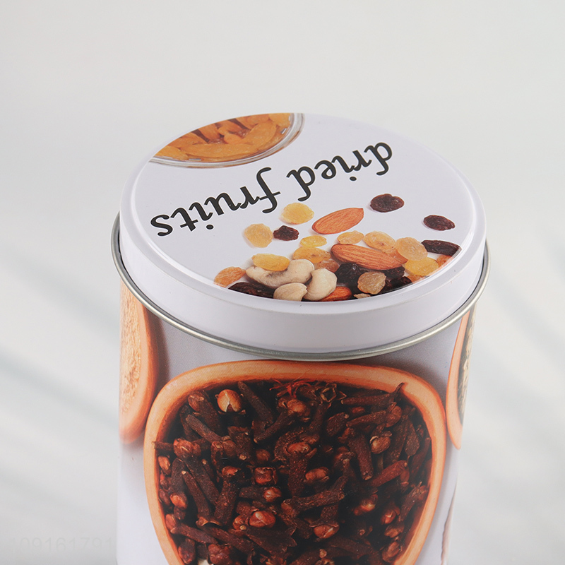 China products metal sealed dried fruits storage jar with lid