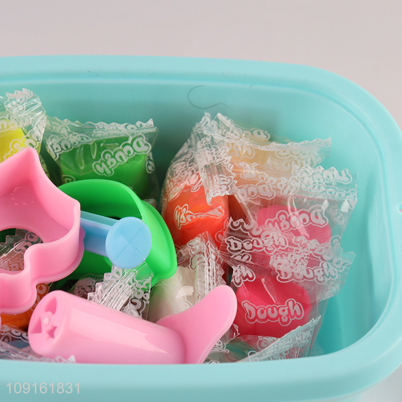 Top quality non-toxic 14colors children diy plasticine toys set