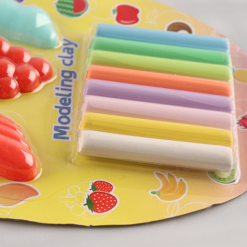 China supplier multicolor children diy plasticine toys play dough set