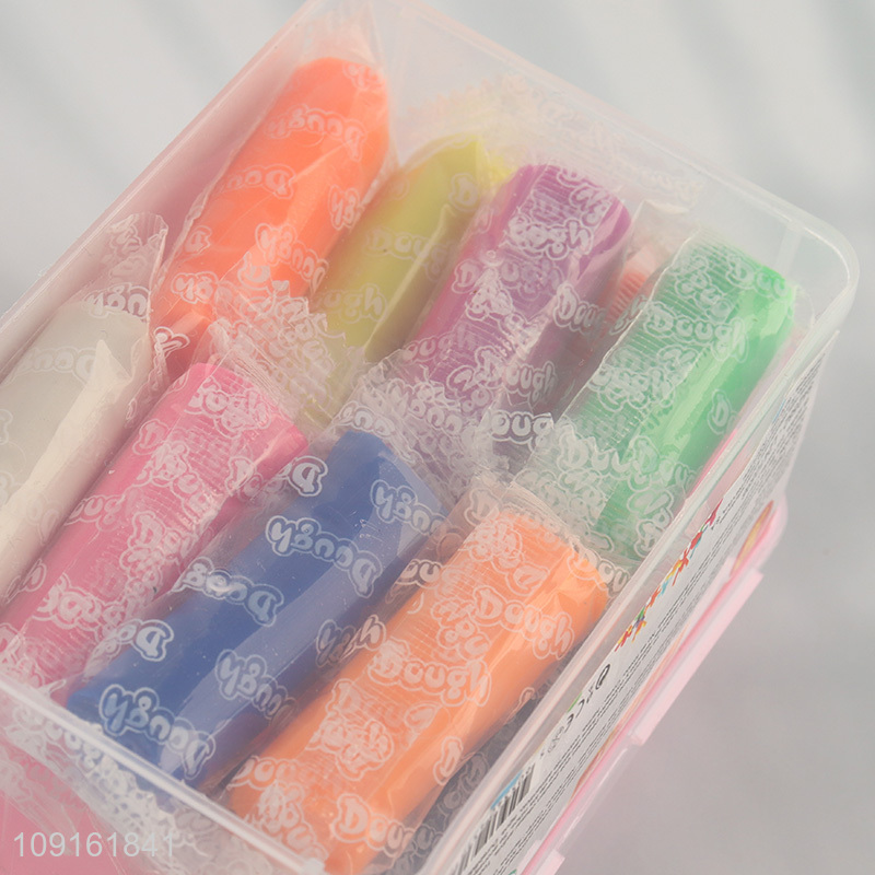 China factory 12color children diy plasticine toys play dough set