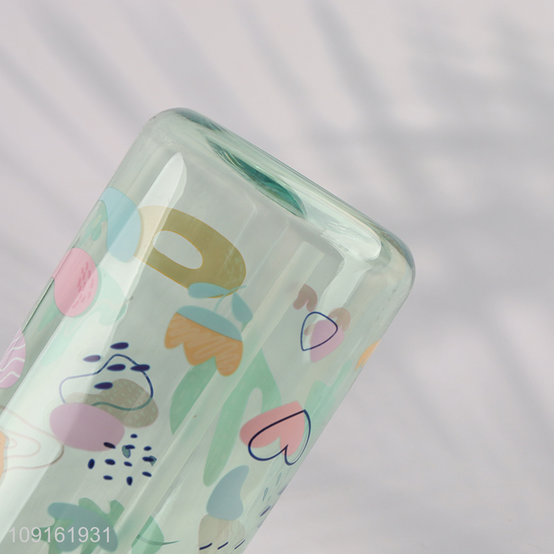 Good price plastic water bottle drinking bottle with straw