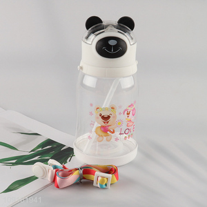 Hot products cartoon portable children 500ml water bottle drinking bottle