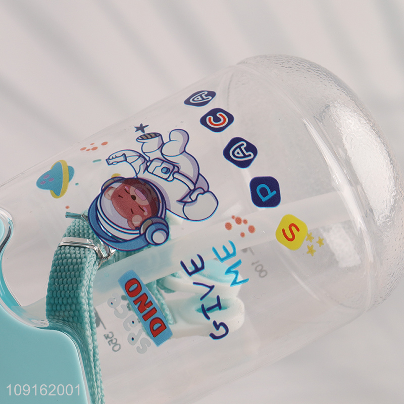 Popular products children portable water bottle drinking bottle with straw