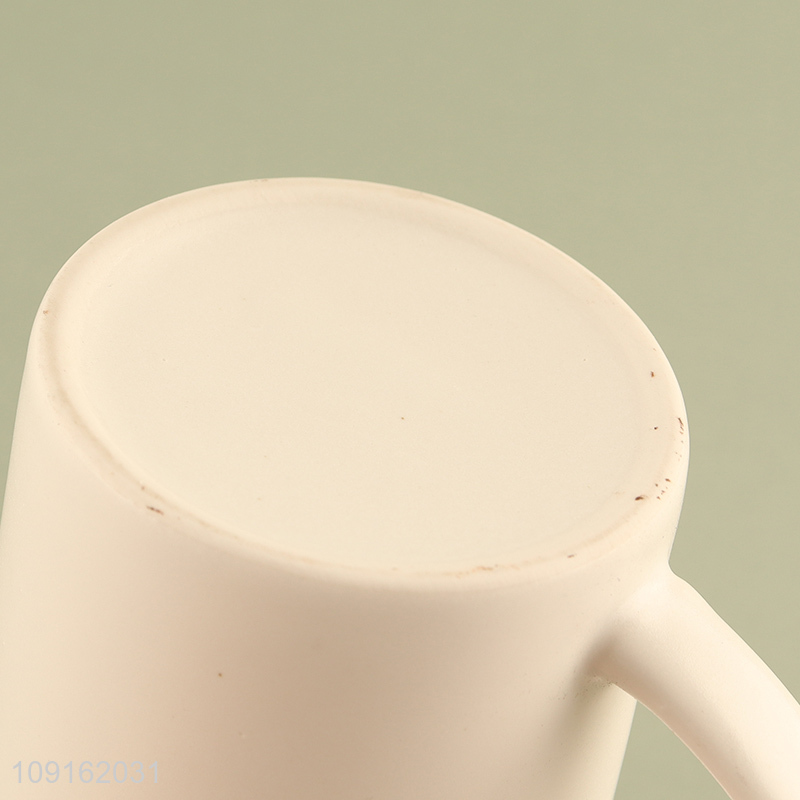 Good selling ceramic home water cup drinking cup with handle