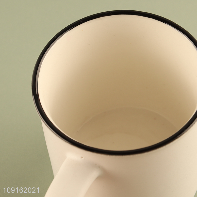 Most popular ceramic water cup coffee cup with handle