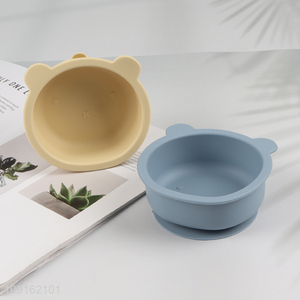 Good Quality BPA Free Food Grade Silicone Baby Feeding Bowl for Toddlers