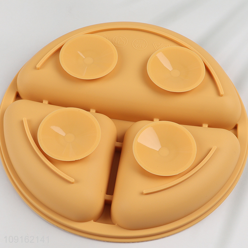 High Quality BPA Free Silicone Baby Feeding Set Baby Infant Tableware Set