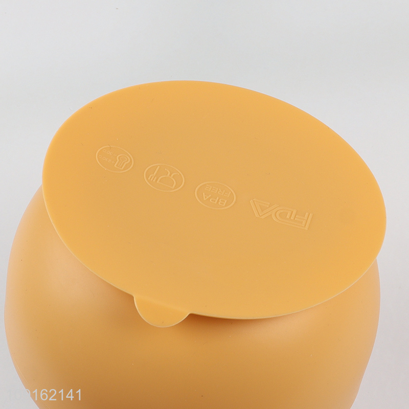 High Quality BPA Free Silicone Baby Feeding Set Baby Infant Tableware Set