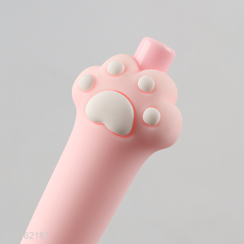 China supplier school office cat paw chubby pen writing pen