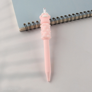 Good selling cat paw massage ballpoint pen for school office