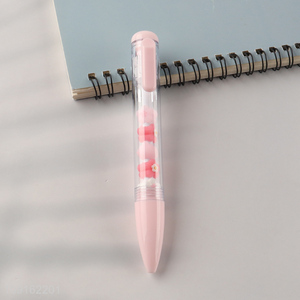 Factory price school office students sakura cat string pen