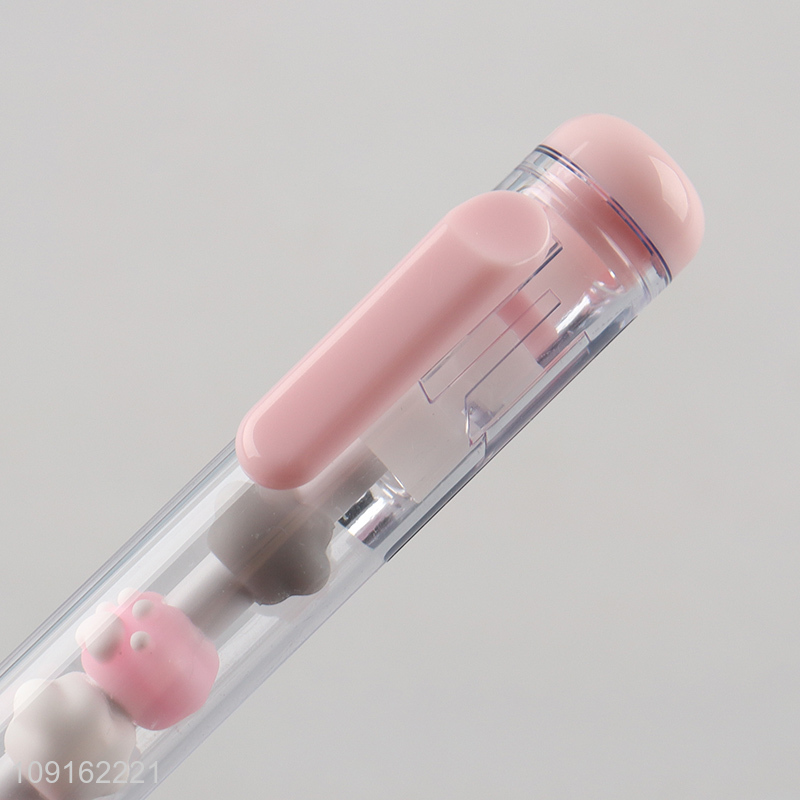 China wholesale students stationery cat paw string pen