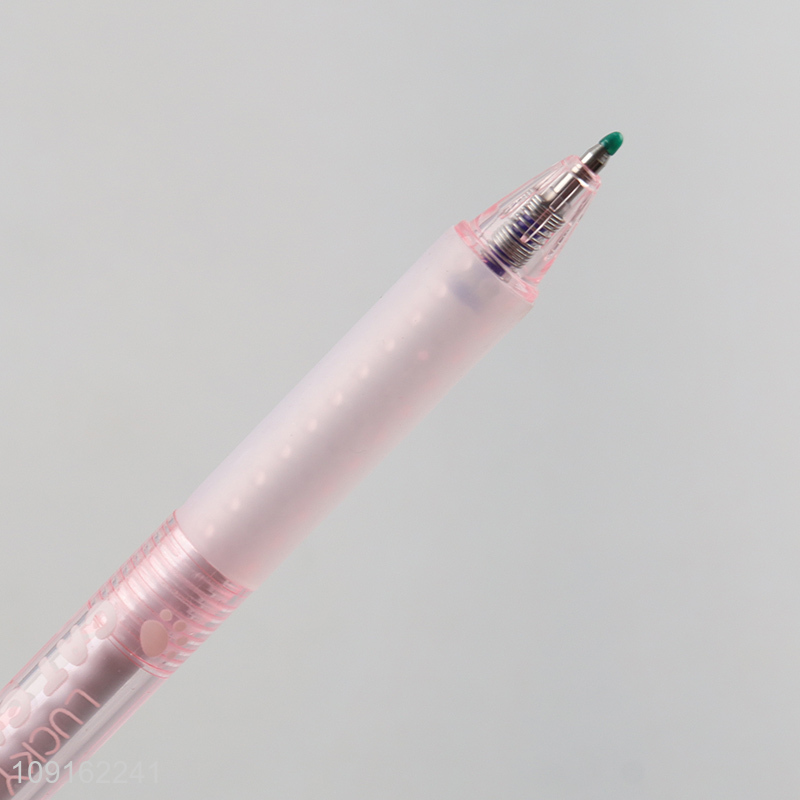 China wholesale students cat paw erasable pen ballpoint pen