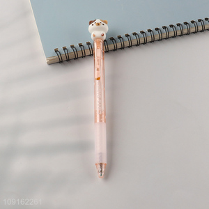 Best selling students writing pen cat diaryerasable pen gel pen