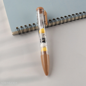 New arrival students writing pen cat diary string pen for sale