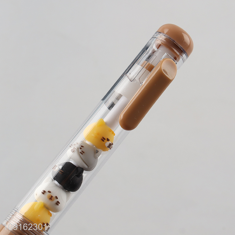 New arrival students writing pen cat diary string pen for sale