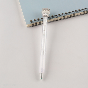 Good selling school office stationery cat diaryerasable pen