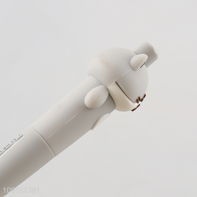 Hot selling cartoon cute students cat diary chubby pen wholesale