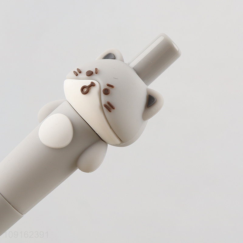 Hot selling cartoon cute students cat diary chubby pen wholesale